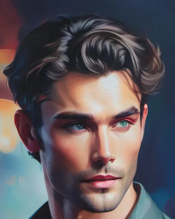 Alaric Blackwood, an adult user-created Talkie AI character